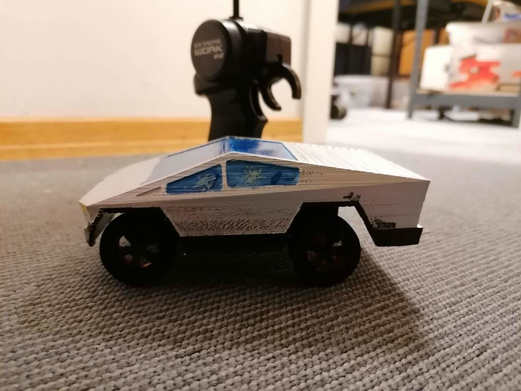 Tesla CyberTruck shell for $12 USD Banggood RC Car by eried | Download ...