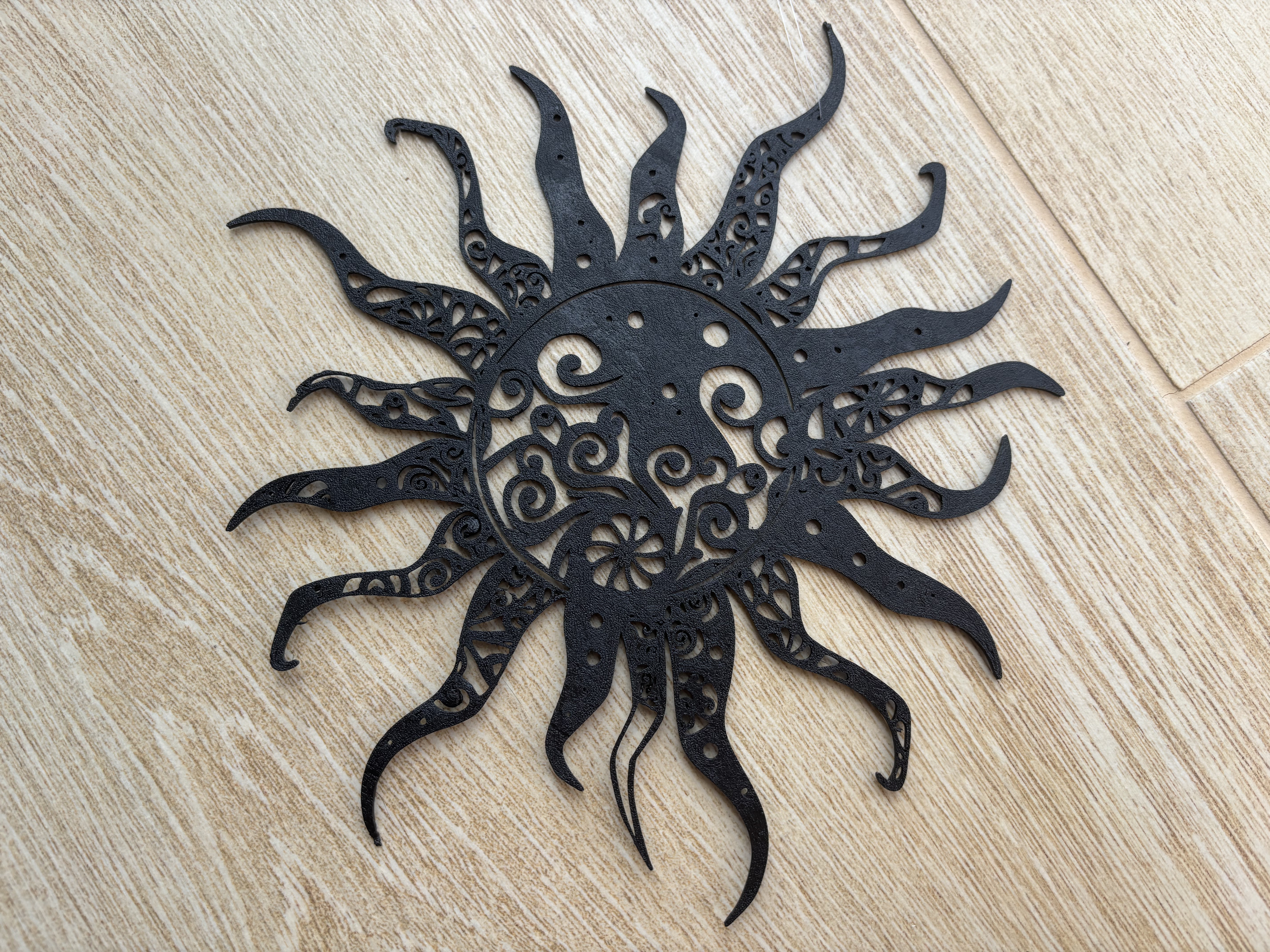 Sun – Hangable Ornament / Wallart Decoration