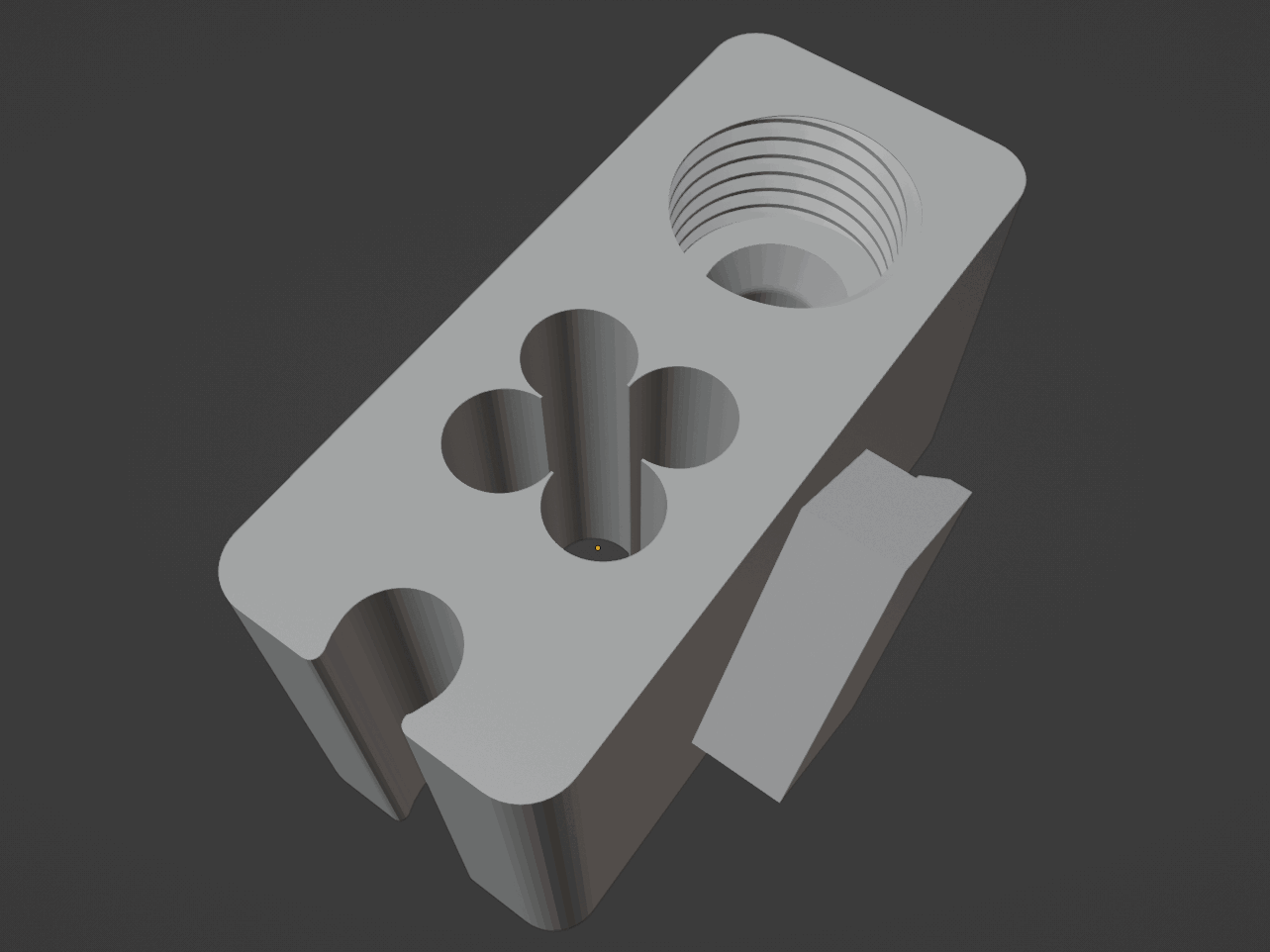 Cable holder for Anycubic Kobra 3 and Anycubic Kobra 3 V2 3D model