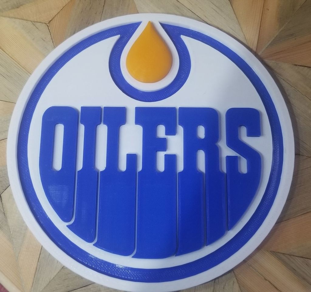 Oillers logo color by Mike Morin | Download free STL model | Printables.com