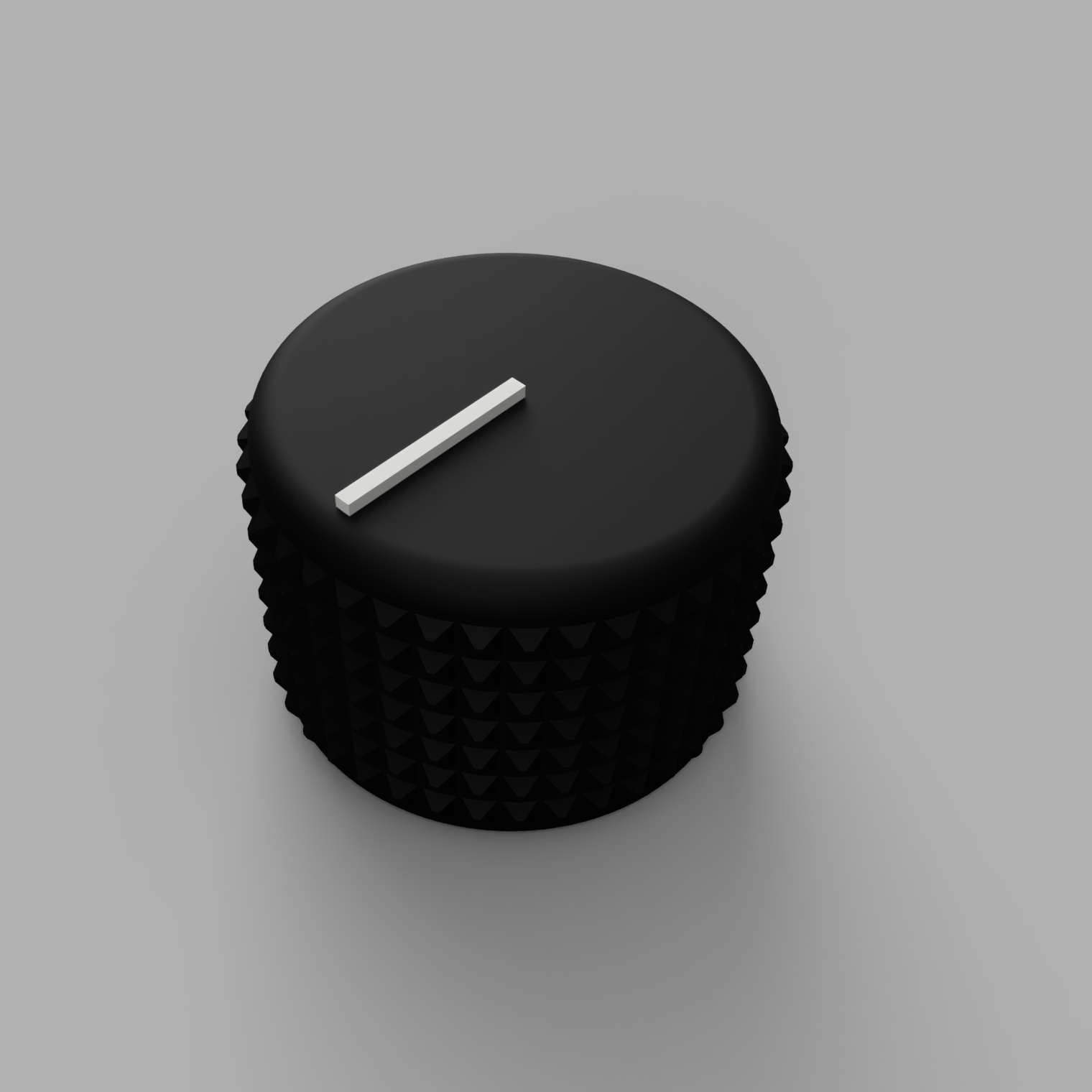 Potentiometer Knob by mrusk Download free STL model