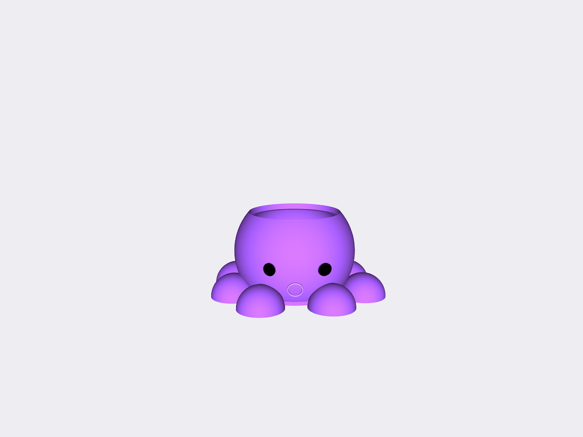 Octopus Planter