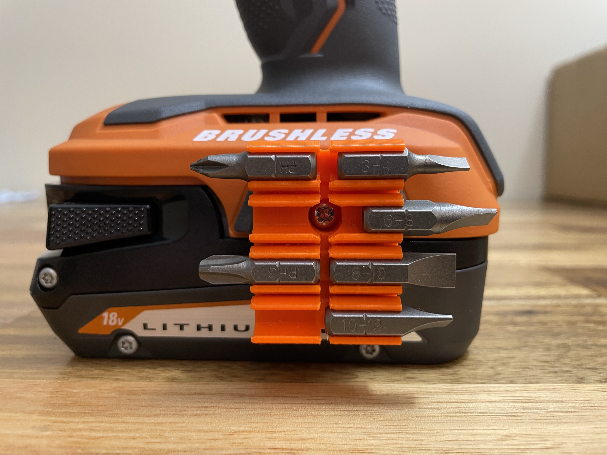 Ridgid DrillDriver bit holder by gminnick Download free STL model