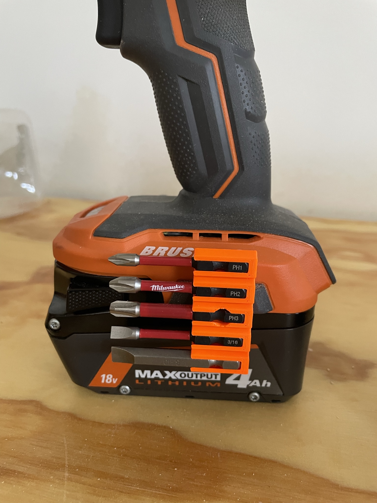 Ridgid DrillDriver bit holder UPDATED Version 2 by gminnick