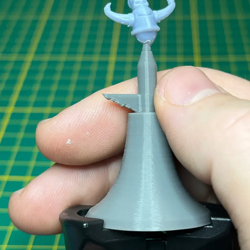 Painting Holder for Miniature Bits by Merto_Bohan, Download free STL model