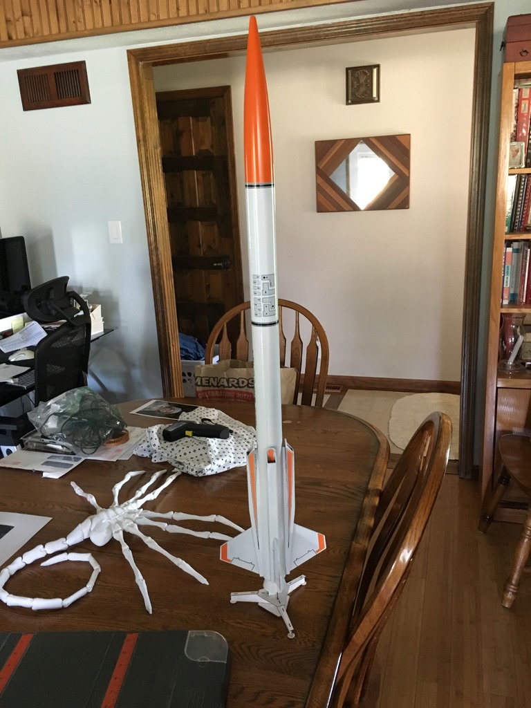 Model Rocket Stand by mperdue Download free STL model