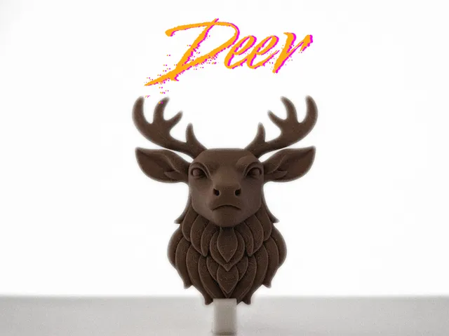 Deer Head – Ready-to-Hang Wall Sculpture