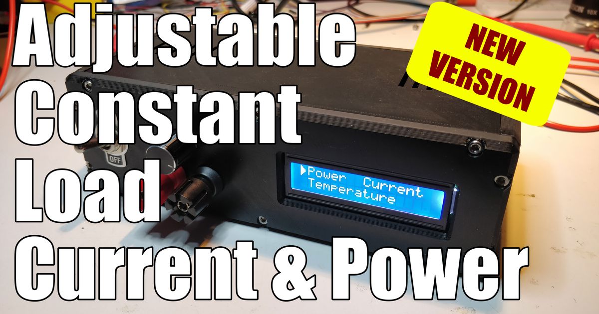 Adjustable Constant Load, Constant Current and Constand Power by ...