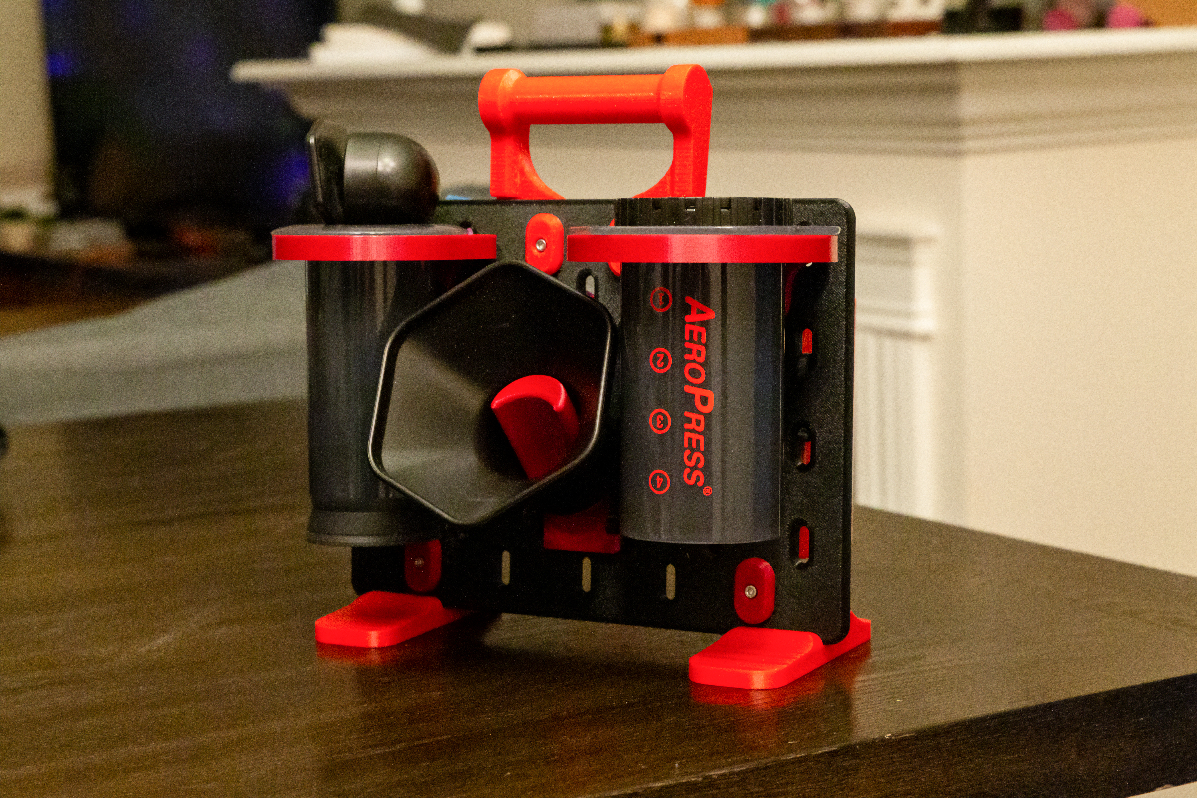 Aeropress Skadis Caddy 3D model thumbnail