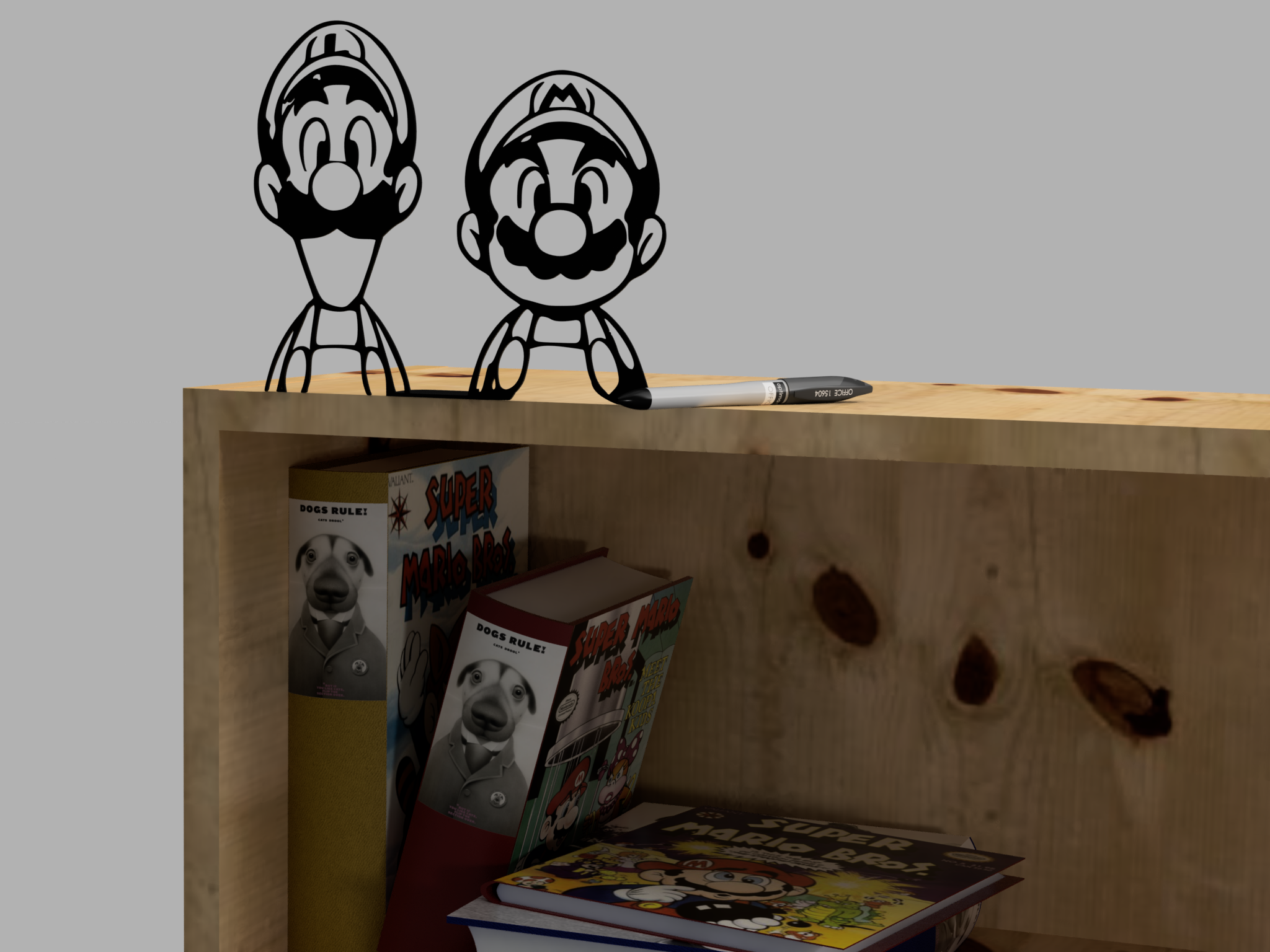 Super Mario Brothers par Joe | Téléchargez gratuitement un modèle STL ...
