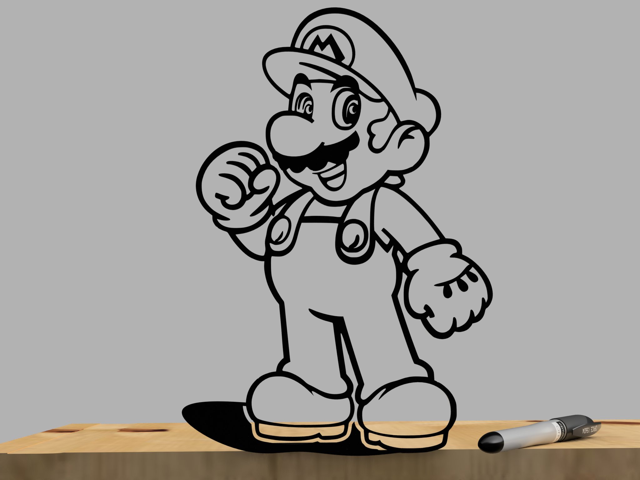 Mario By Joe Download Free STL Model Printables mario-by-joe-download-free-stl-model-printables