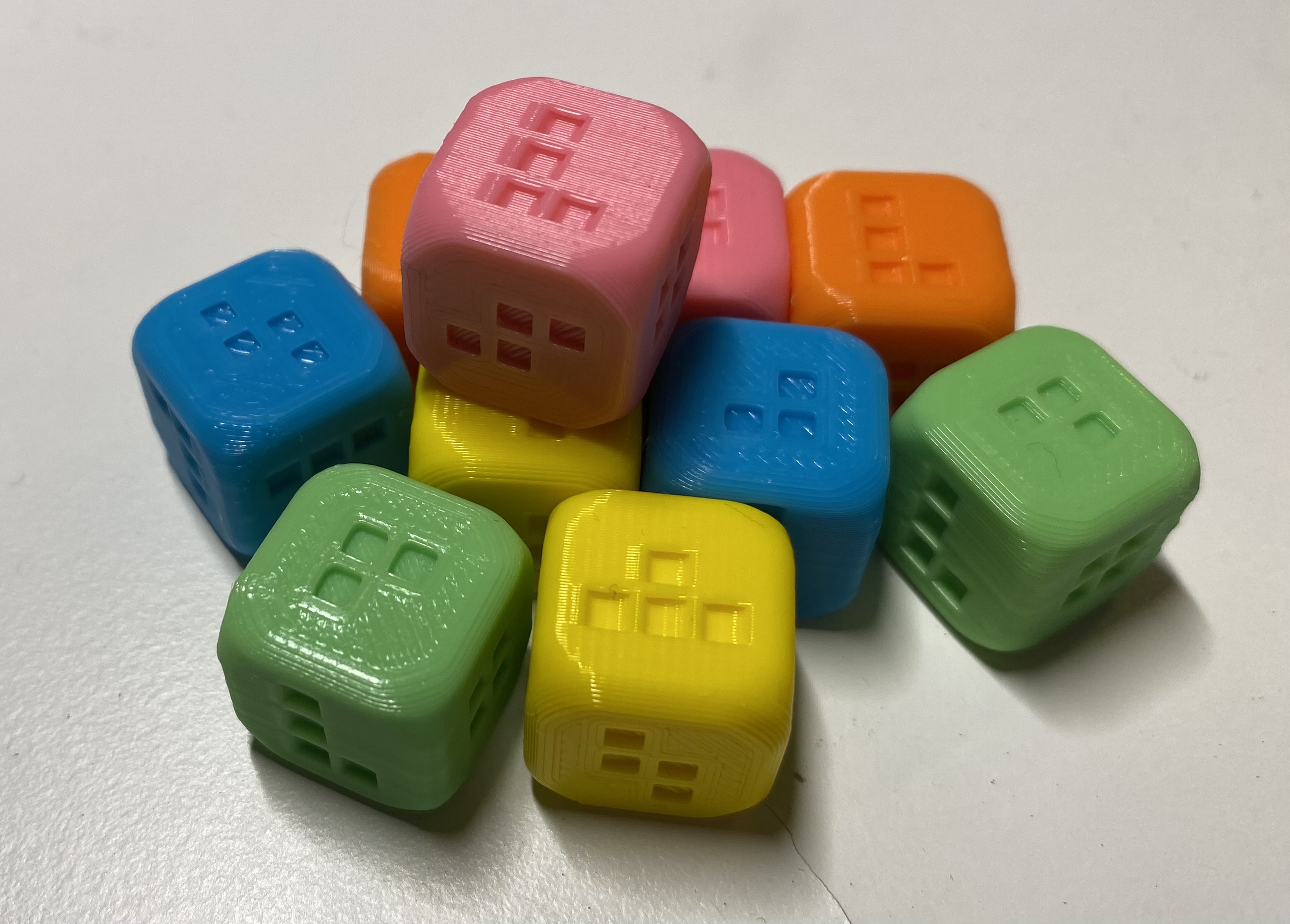 Tetris Dice (Pletrix Roll and Write)