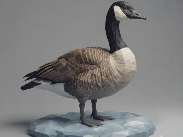 Low Poly Goose