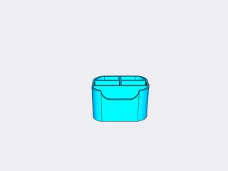Desk Organizer by Rose | Download free STL model | Printables.com