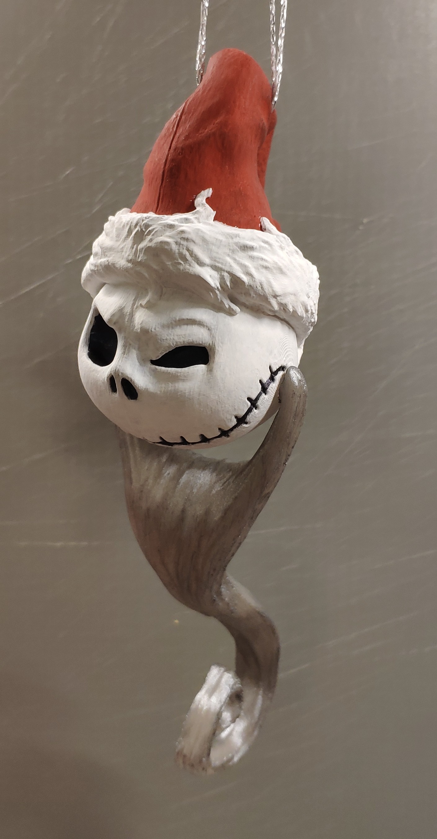 Jack Skellington Christmas ornament remix 3D model thumbnail