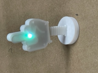 Lighted Single Finger Wave — miniatura 3