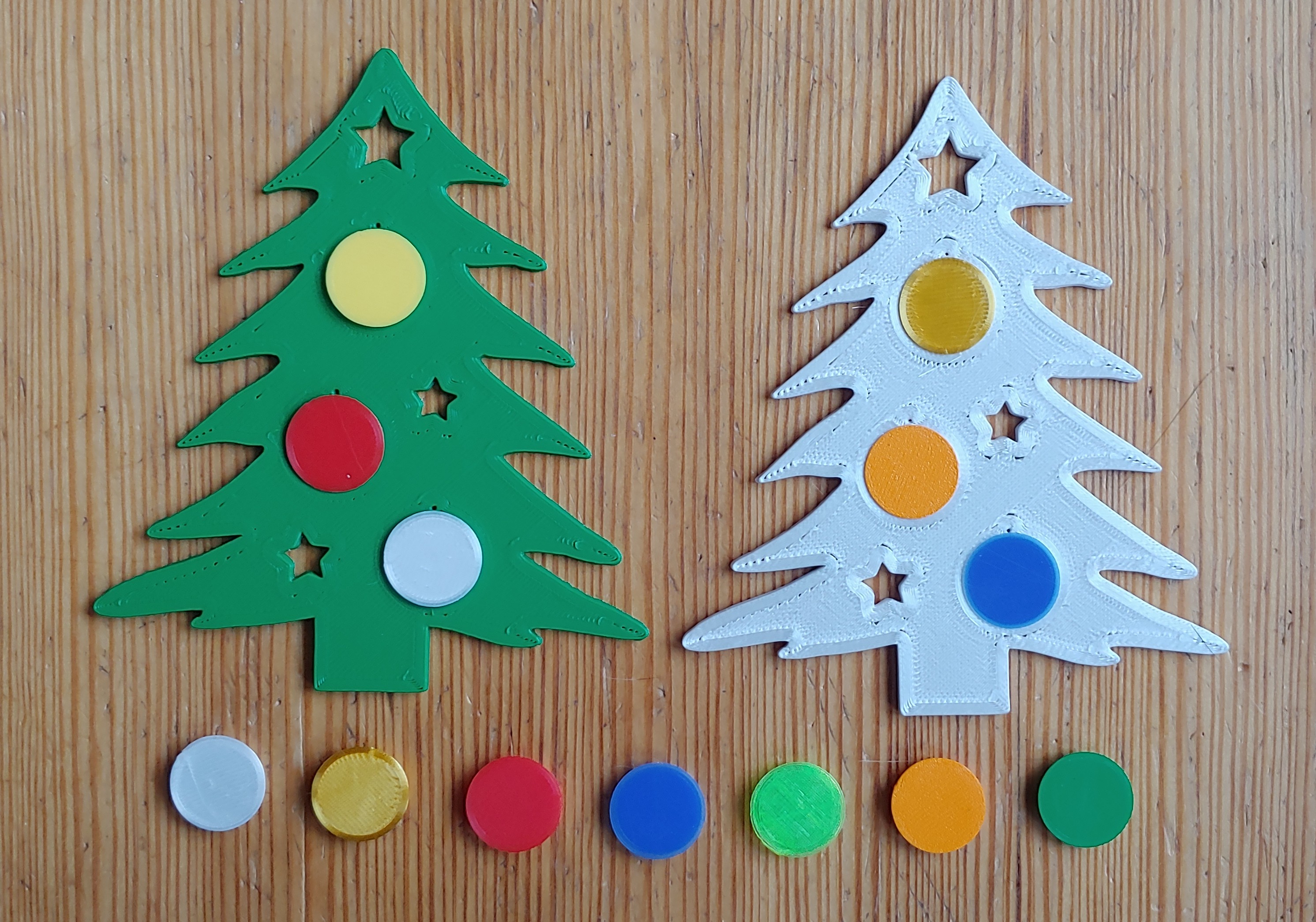 Christmas Tree Multicolored