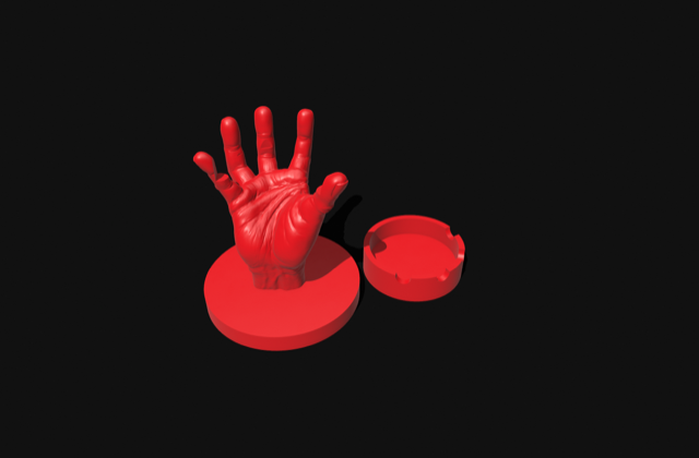 HAND ASHTRAY