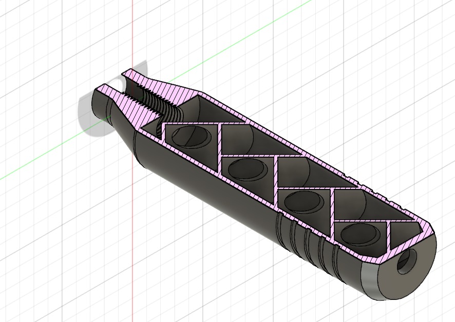 Mini Silencer for Diana chaser