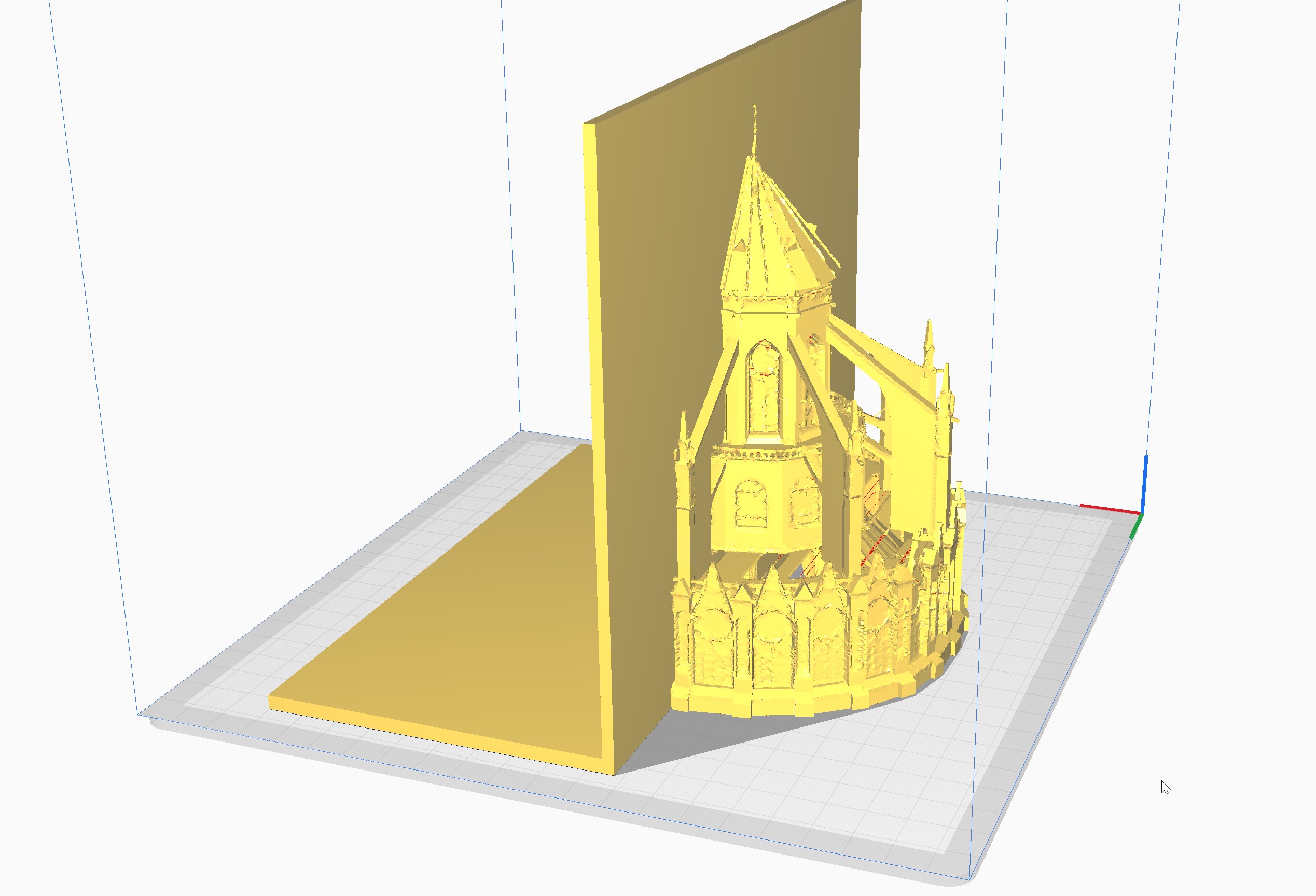 Notre dame bookend by all3dj download free stl model printables