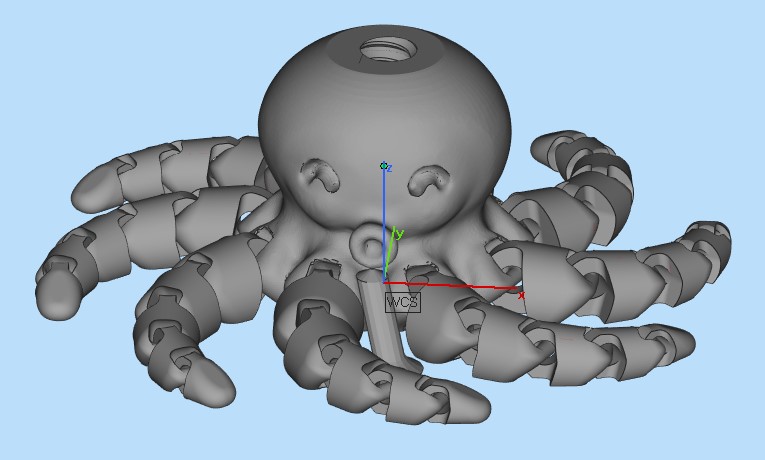 modular cute mini octopus to add differents types of hat