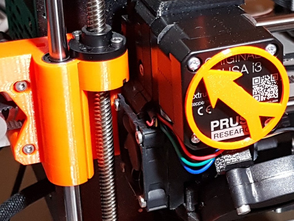 Prusa i3 Mk3S extruder indicator