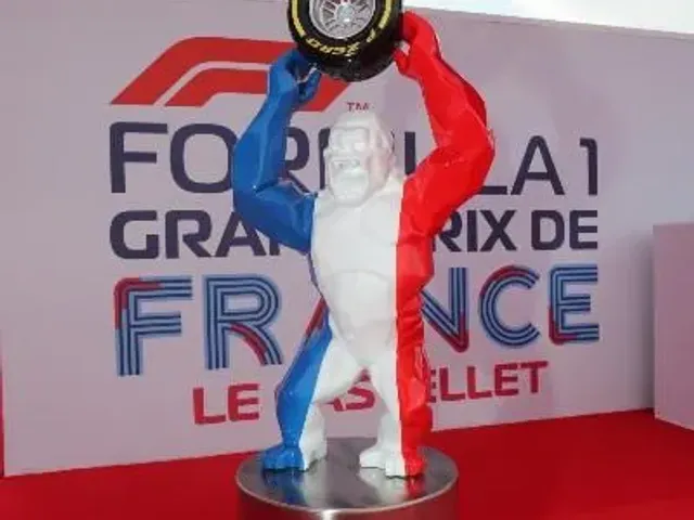King Kong avec une roue de F1
