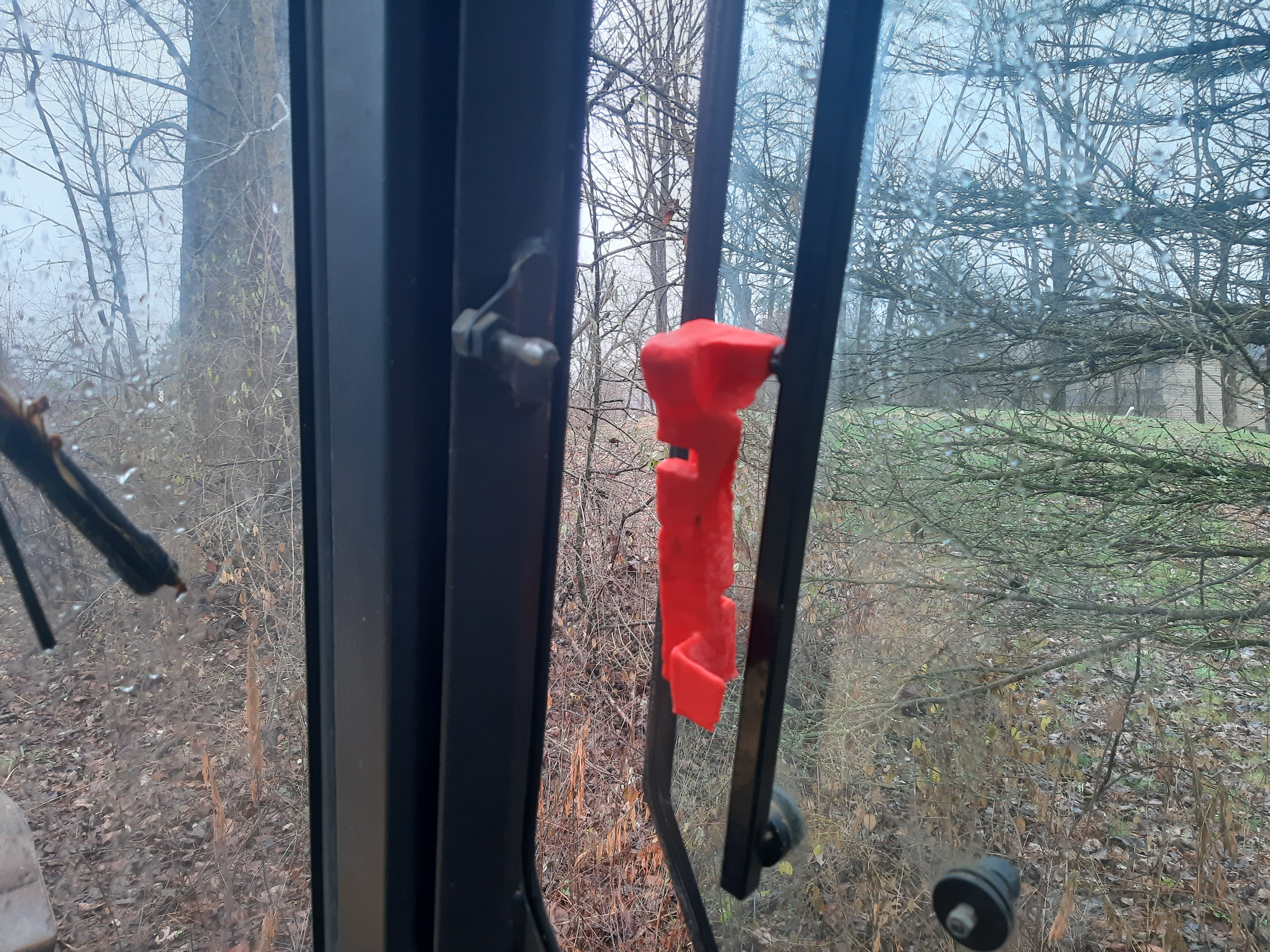 Ford 555c Backhoe Window latch