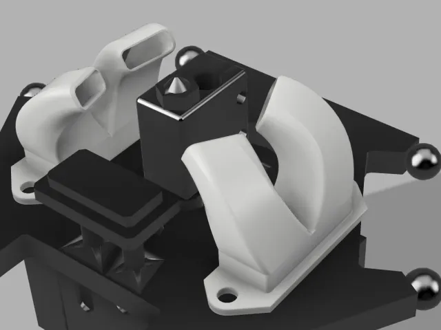 FLSUN SUPER RACER SR - Double fan duct