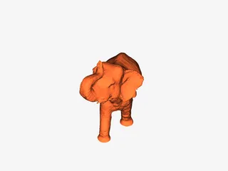 Elephant model 3D scan by HD_Creator | Download free STL model ...