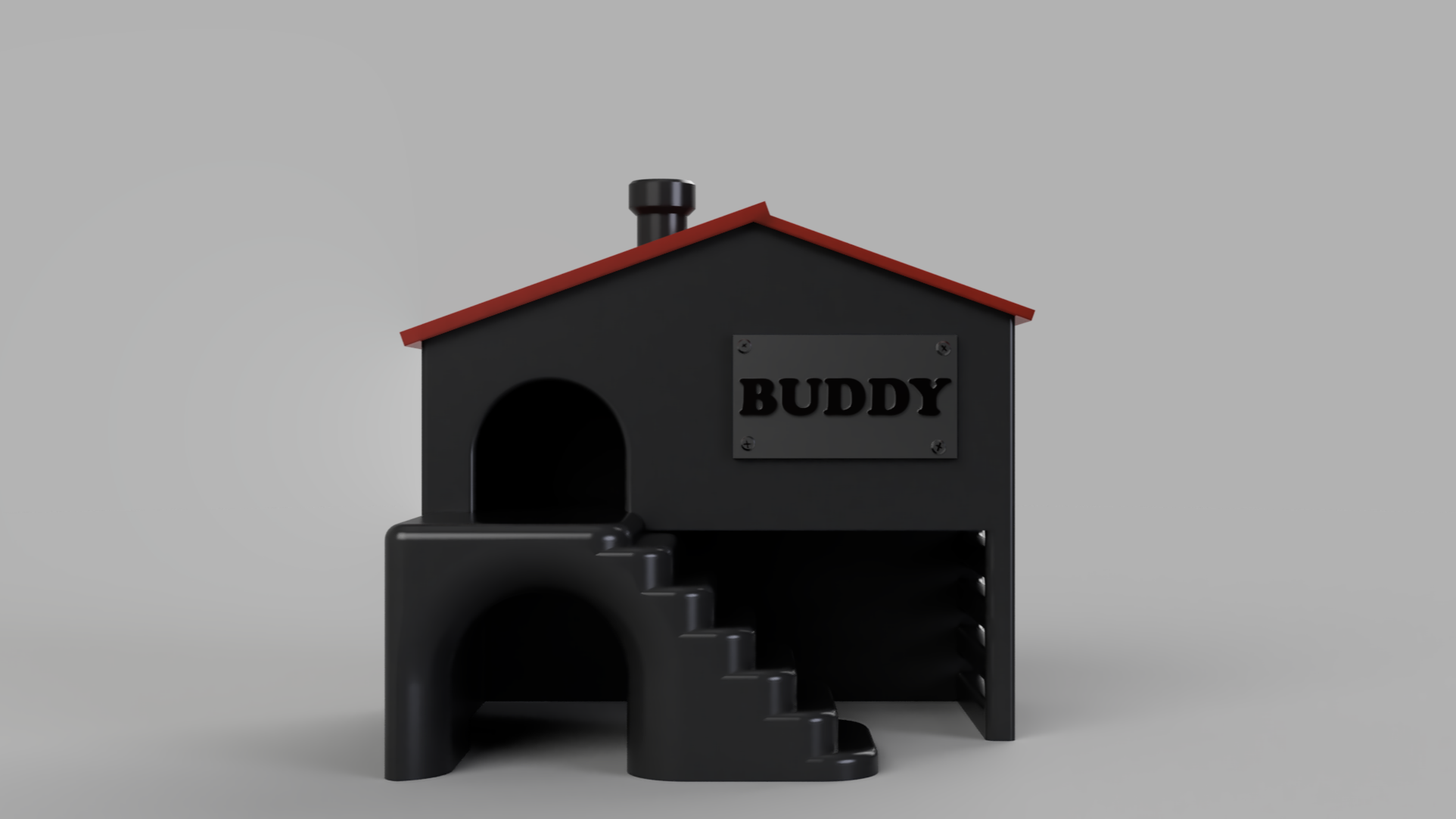 Miniatura 2 do modelo 3D Hamster House