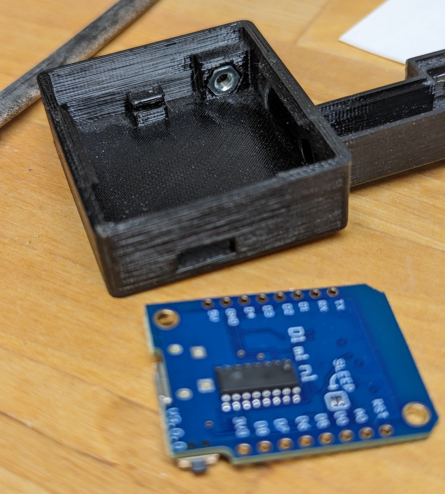 D1 mini v3.0 reed sensor case for a BK-G4 gas meter by Markus Lang ...