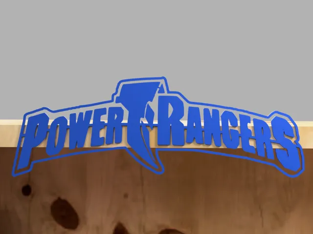 Power Rangers sign