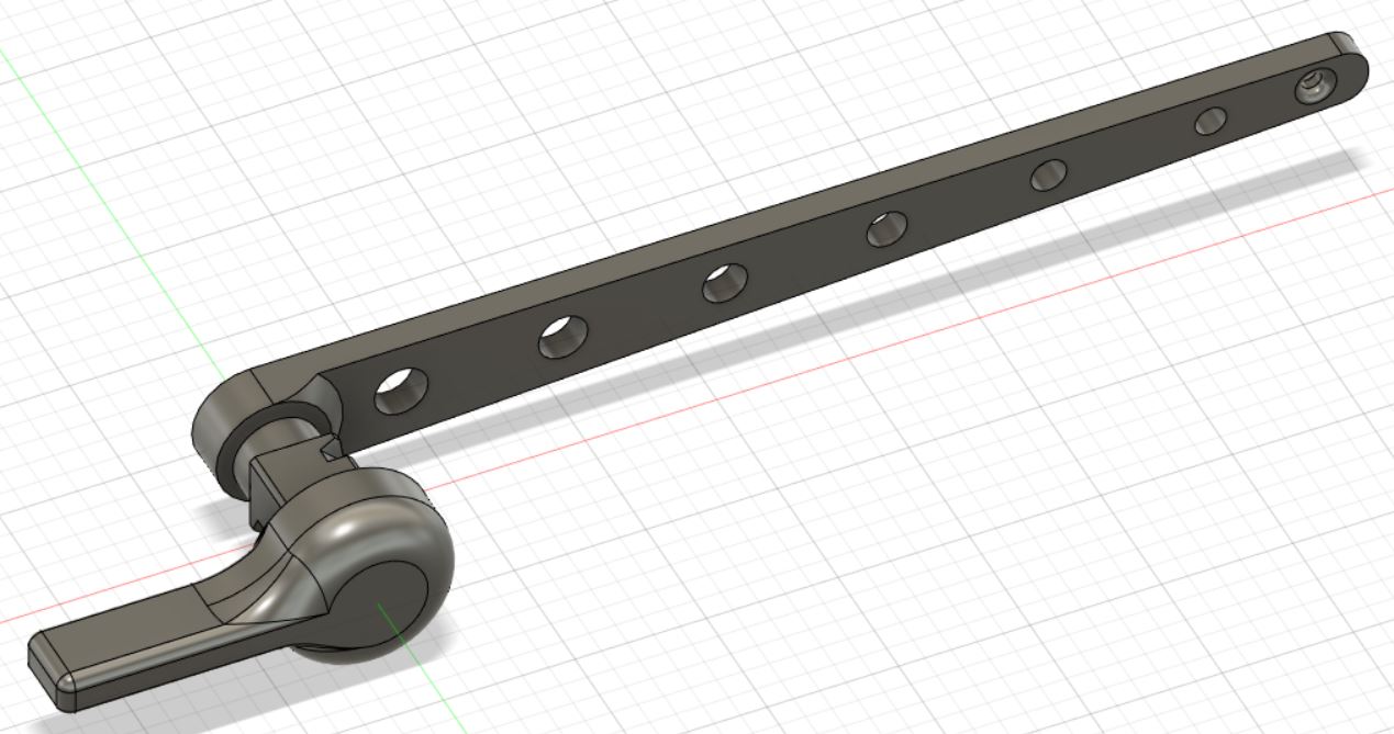 Toilet Flush Replacement by EMT EOD Martin Download free STL model