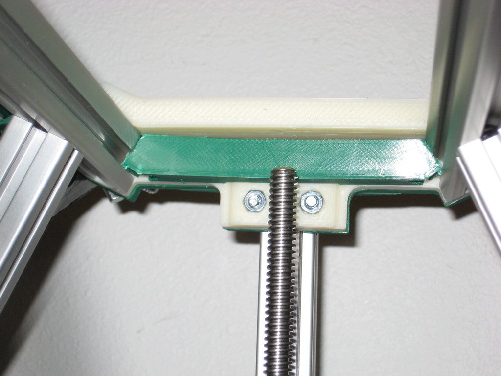 Upper Gantry Cable Routing Ducts for 60mm height increase.