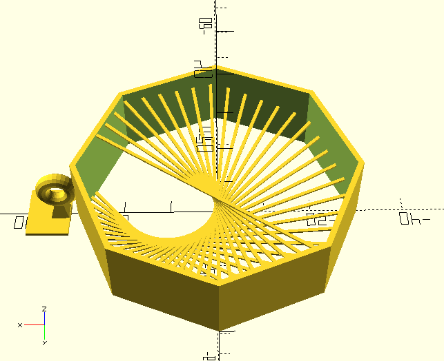 Miniatura 6 do modelo 3D Randomized String Art Ornaments