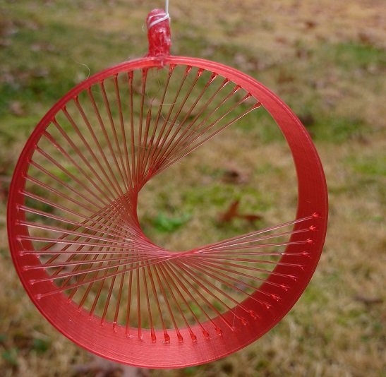 Miniatura 2 do modelo 3D Randomized String Art Ornaments