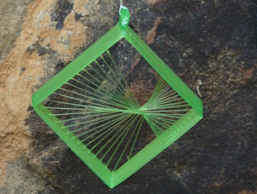 Miniatura 5 do modelo 3D Randomized String Art Ornaments