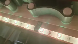LED strip clamp