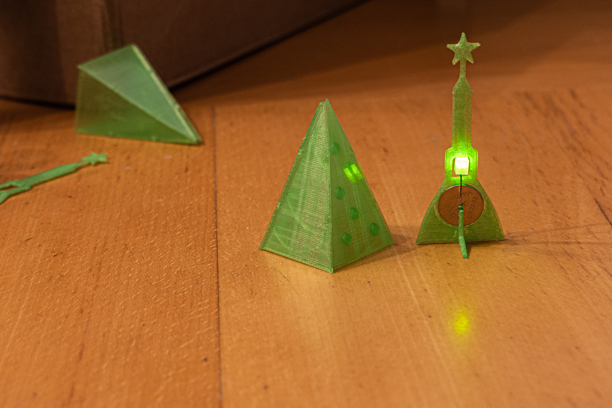 Ultralight LED LightUp Christmas Tree by Markus Download free STL