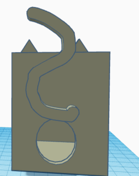 Miniatura 2 do modelo 3D cat defuser