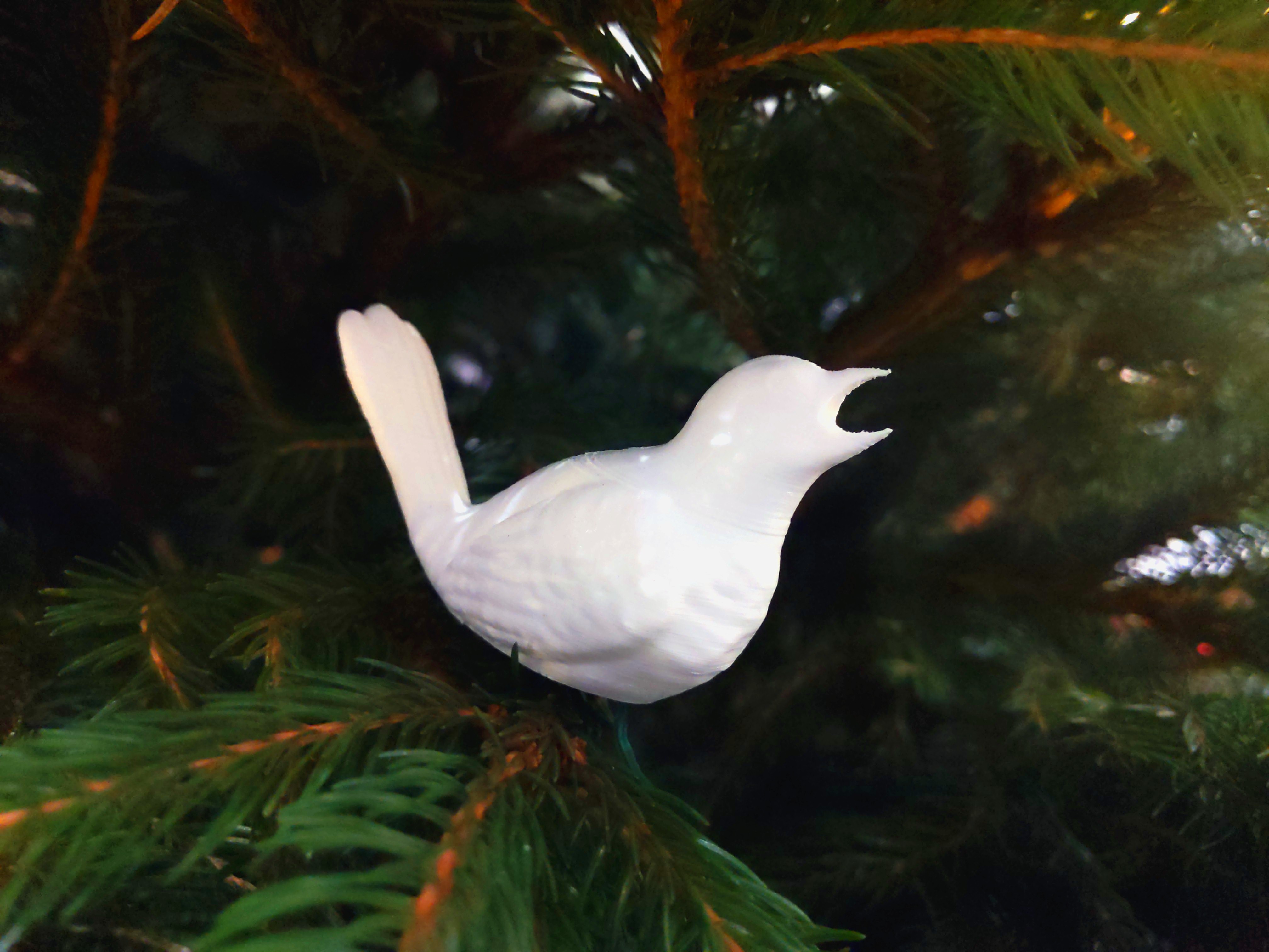 Miniatura 2 do modelo 3D Christmas tree bird