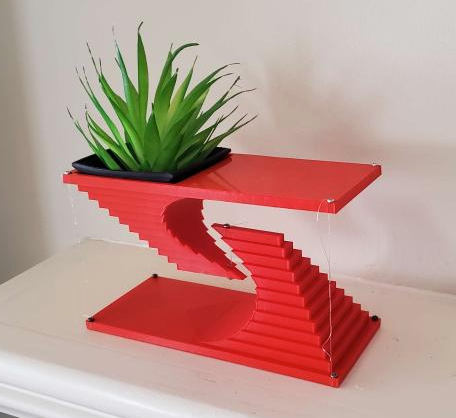Longer Tensegrity Planter