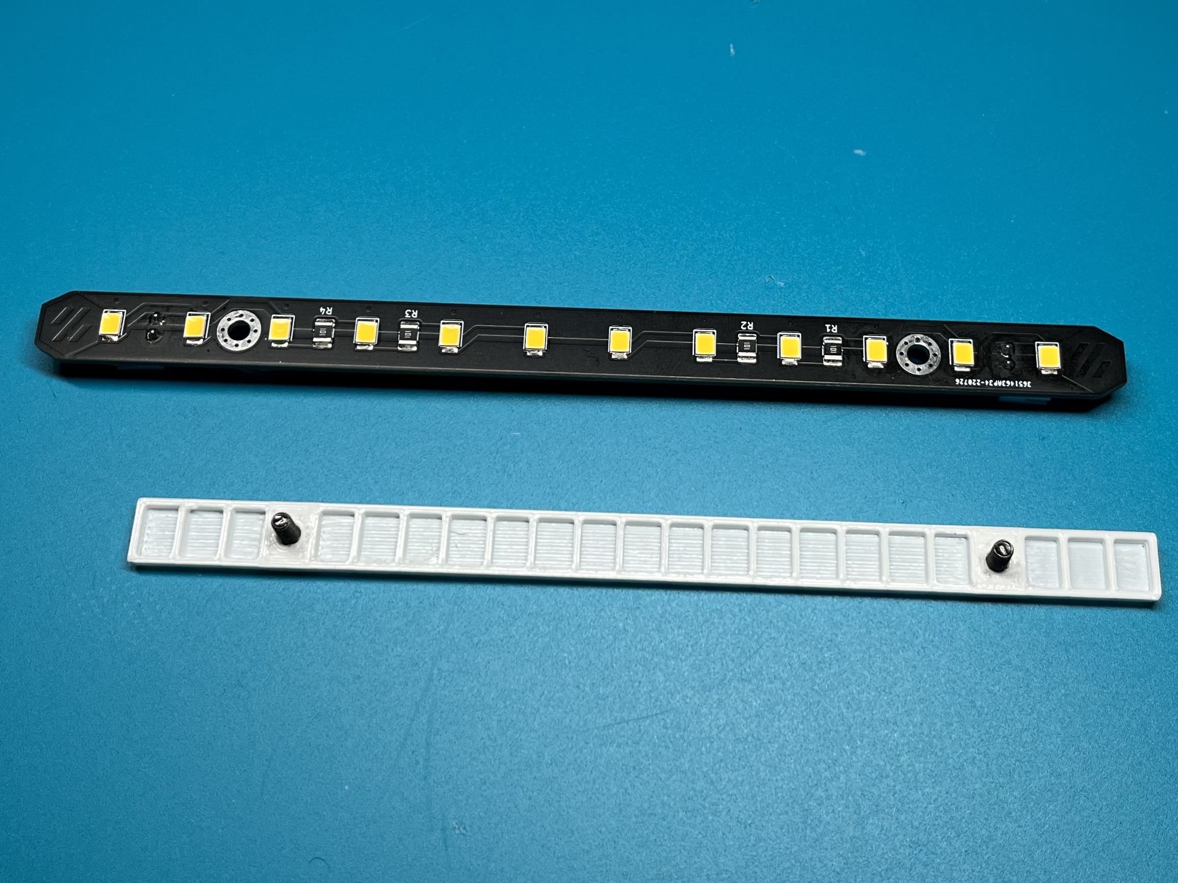 Voron v0 Daylight on a MatchStick LED Diffuser by bjamdesign