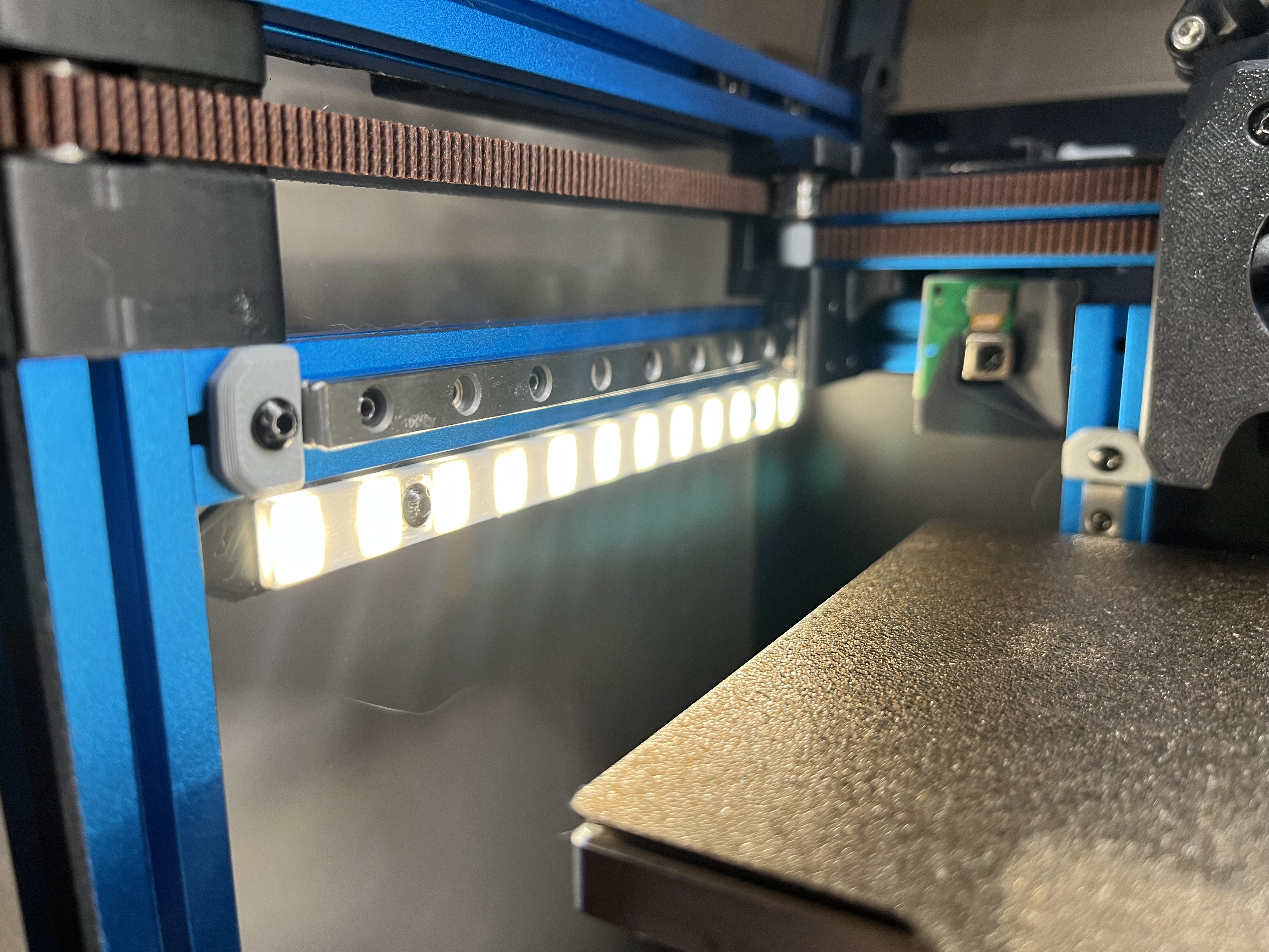 Voron v0 - Daylight on a MatchStick - LED Diffuser
