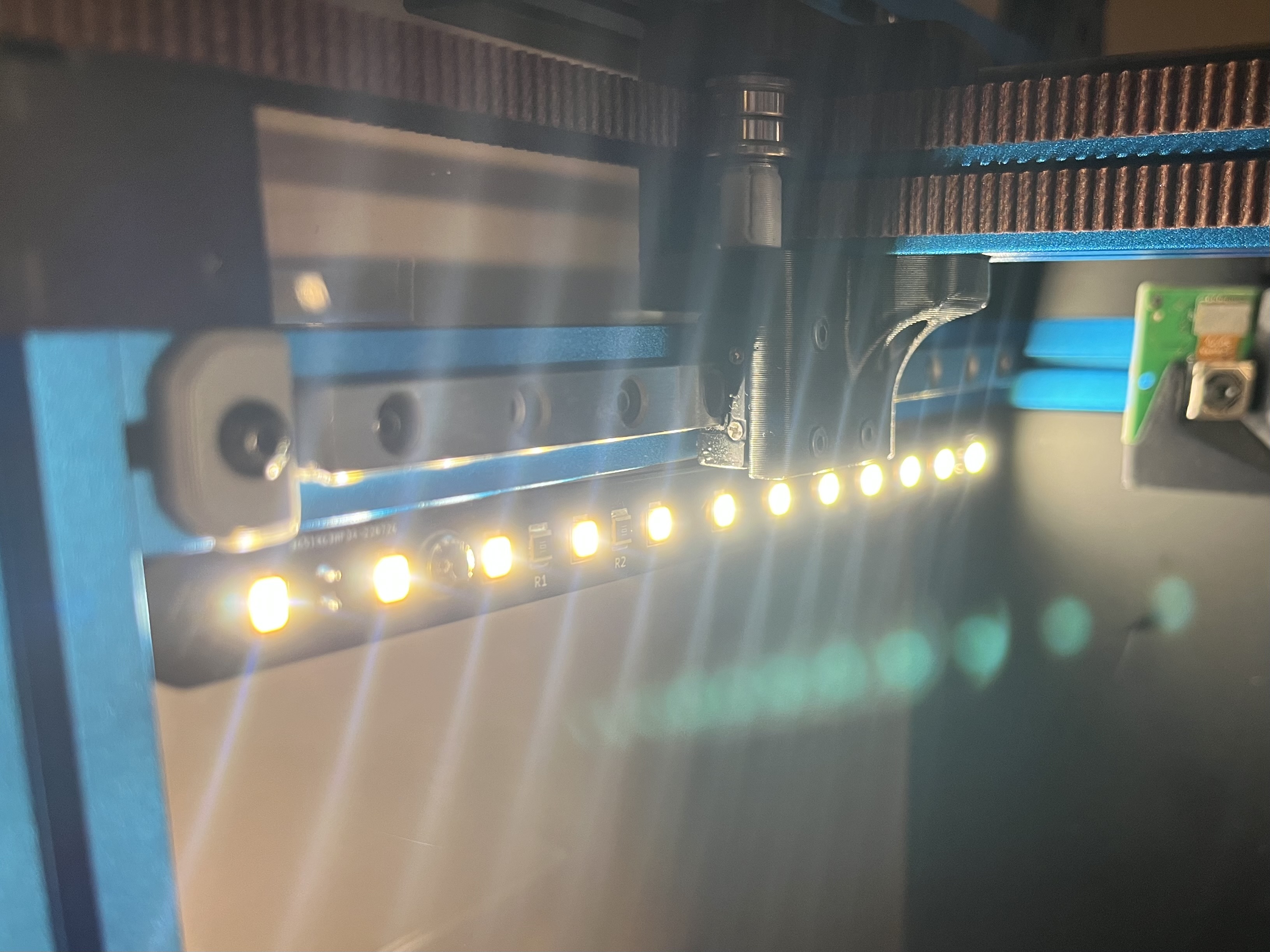 Voron v0 Daylight on a MatchStick LED Diffuser by bjamdesign