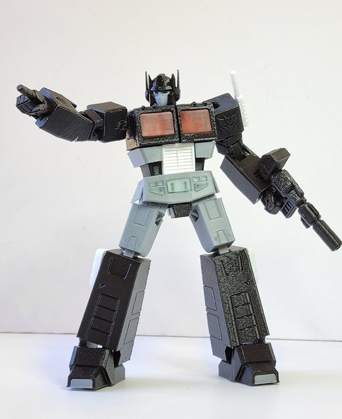 Transformers Devastation Optimus Prime Conversion Kit (Articulated Optimus No Supports) by