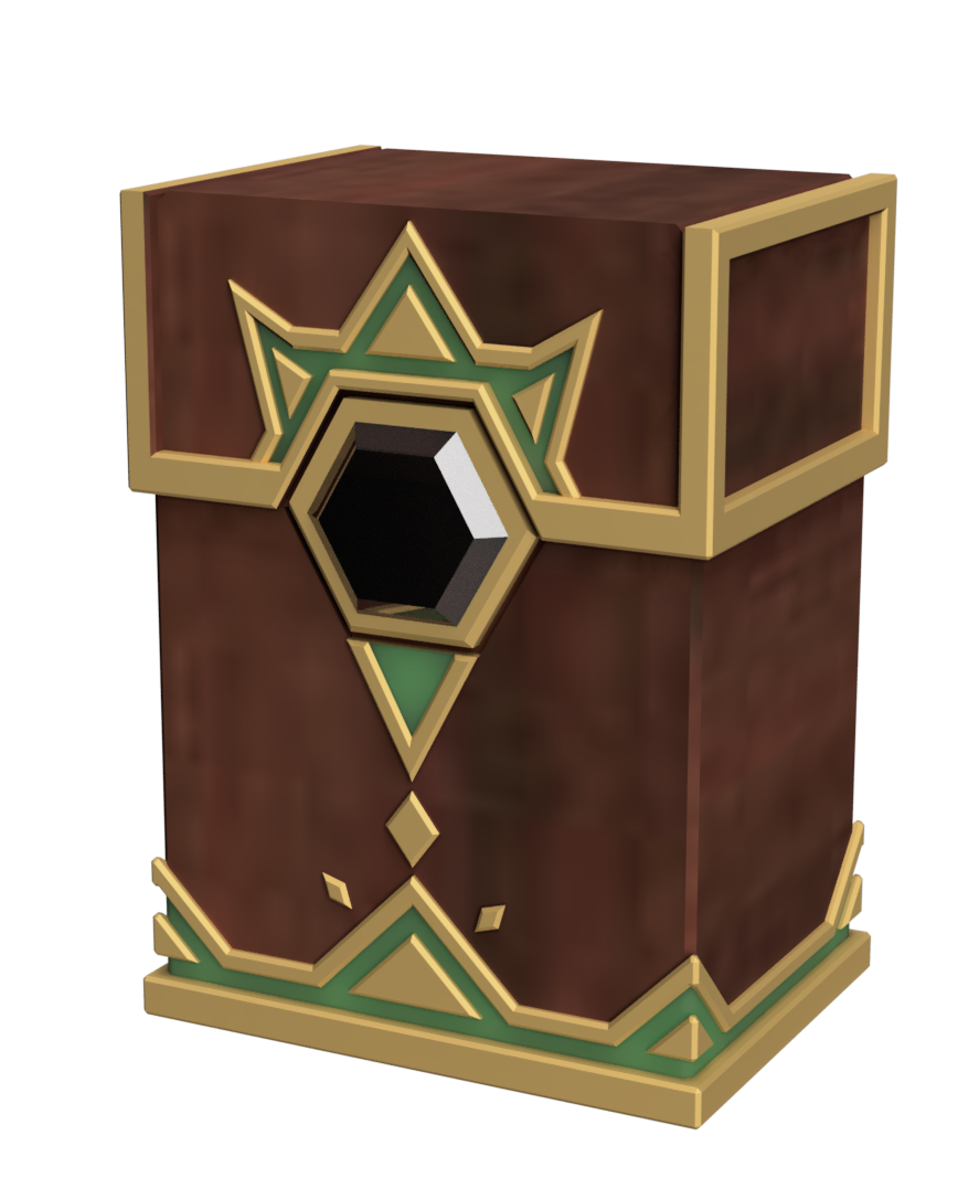 Casket of Tomes Genshin Impact Card Case