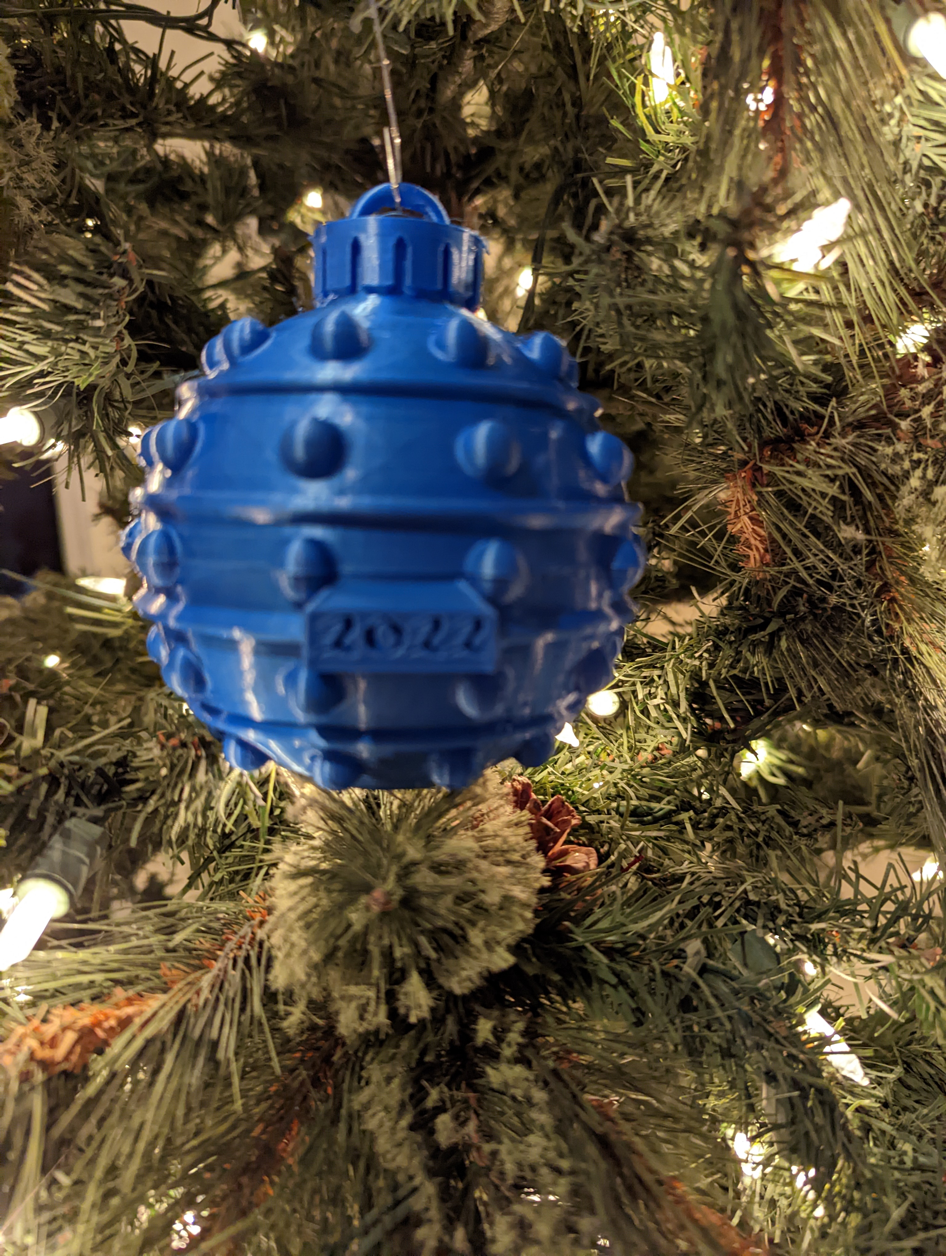 2022 nostalgic retro ornament