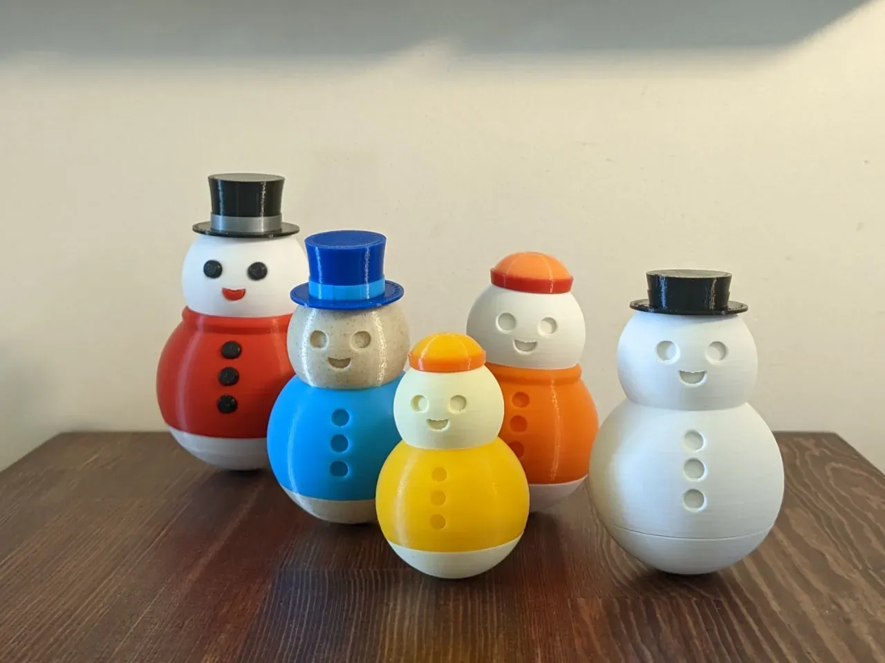 Roly-Poly Snowman by BaGooN, Download free STL model